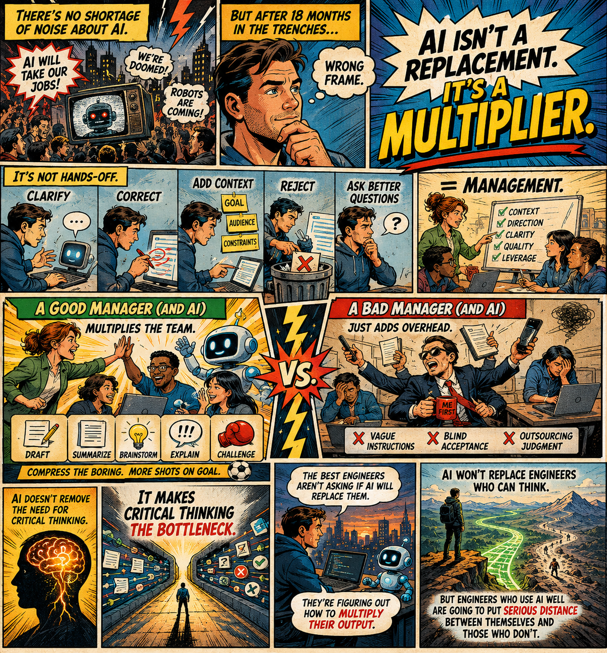 AI Multiplier comic