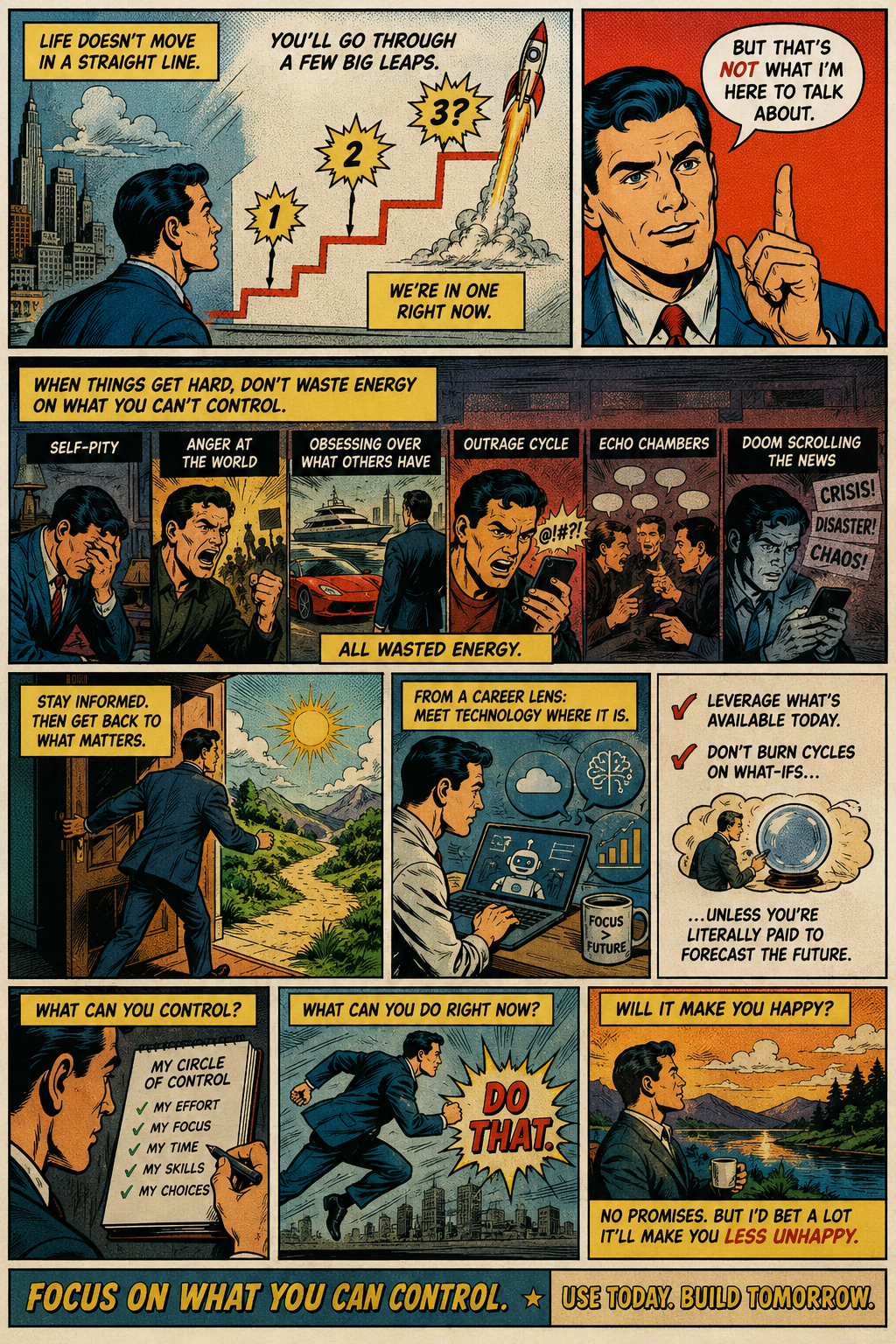 Focus your energy comic